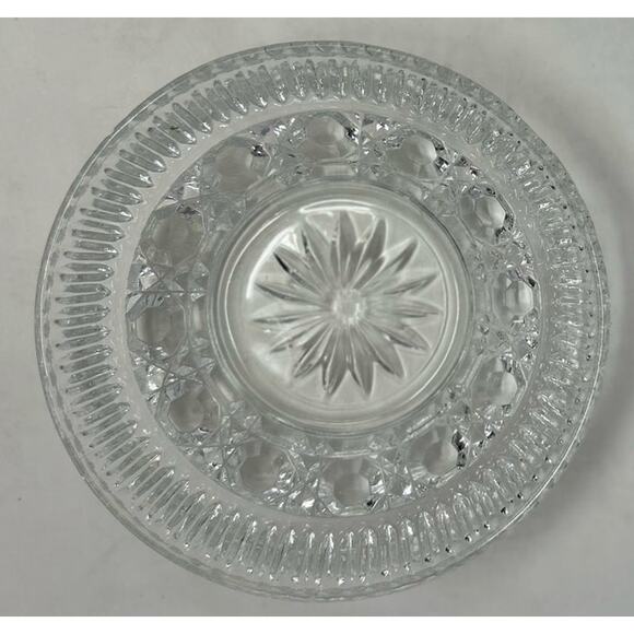 Indiana Glass Windsor‎ Royal Brighten Pattern Bowl 5 12" Wide x 2" Tall - Picture 1 of 4